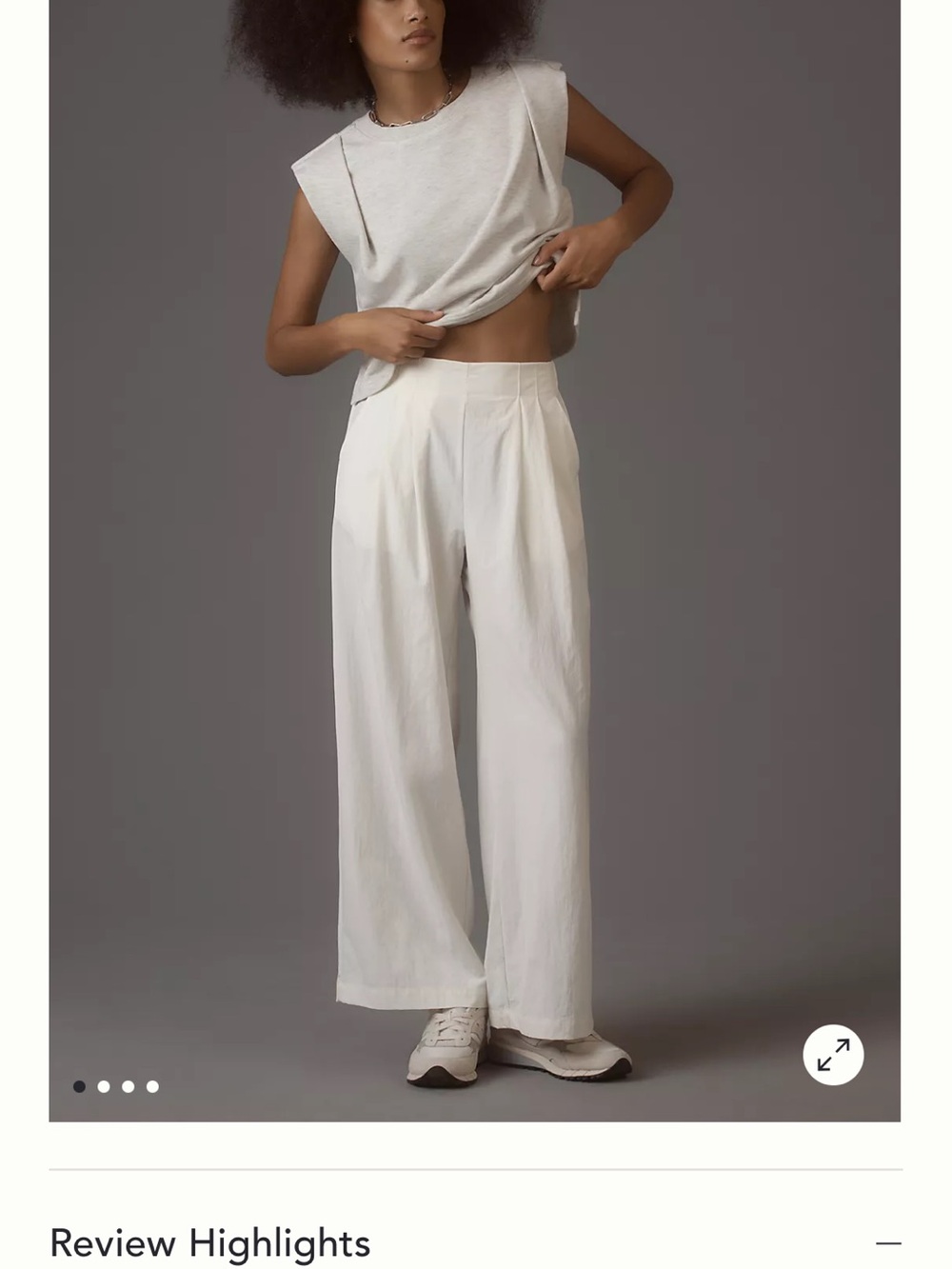 Daily Practice Pleated Pants